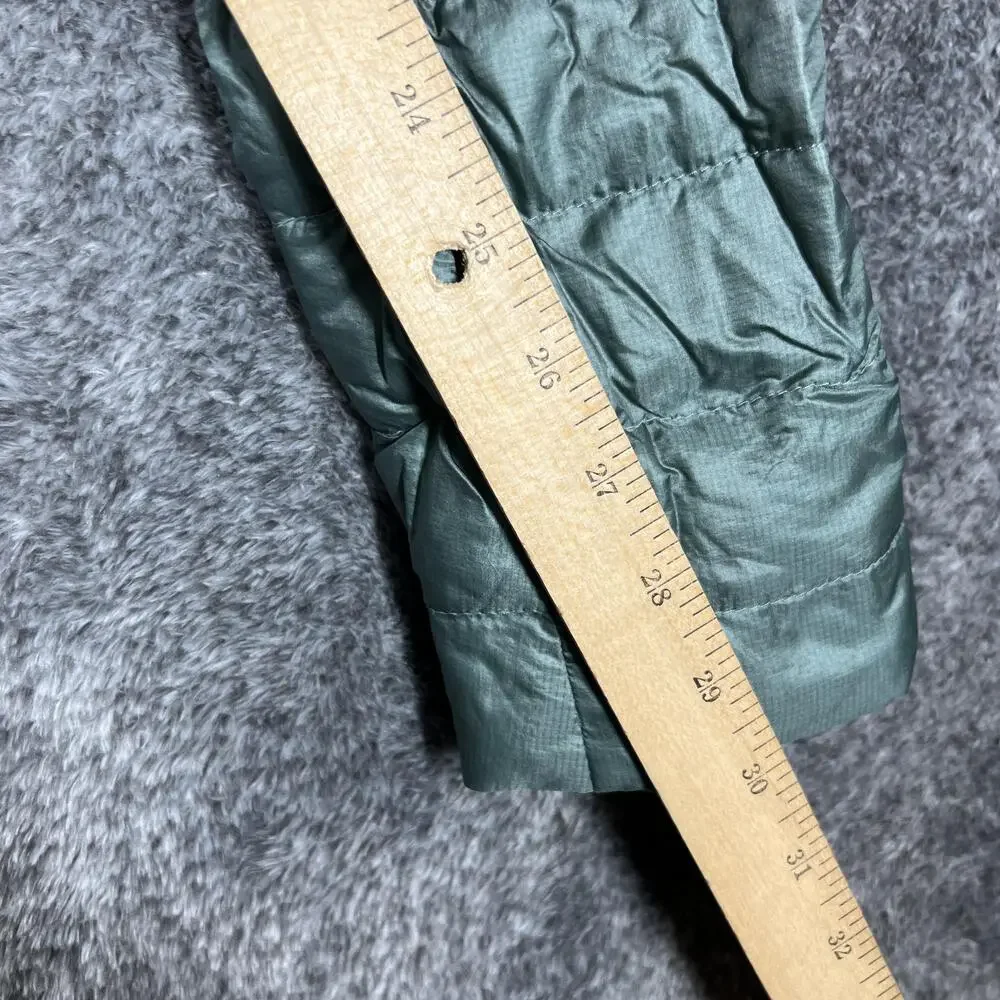 The North Face Summit Series Jacket Mens S Green Puffer Insulated Lightweight